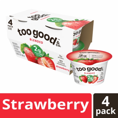 Two Good® Strawberry Lowfat Greek Yogurt