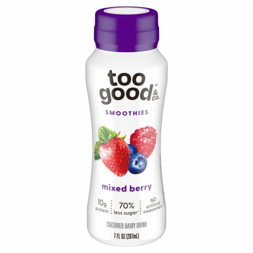 Two Good Ultra-Filtered Mixed Berry Yogurt Smoothie Perspective: front