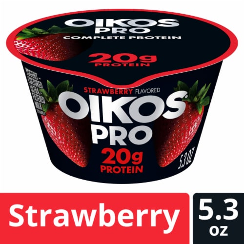 Oikos Pro 20g Protein, Strawberry Yogurt-Cultured Dairy Product
