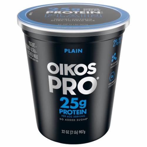Oikos® Pro Nonfat Plain Greek Yogurt Perspective: front