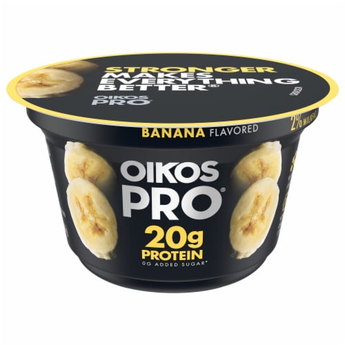 Oikos® Pro Banana Yogurt Cup