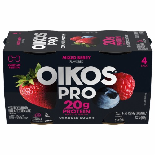 Oikos Pro® Mixed Berry Perspective: front