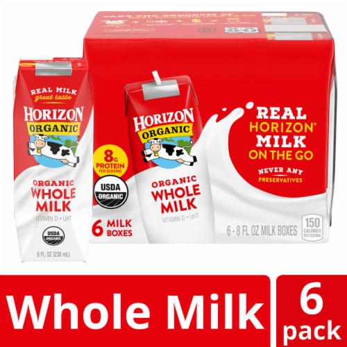 Horizon Organic Whole Milk Perspective: front