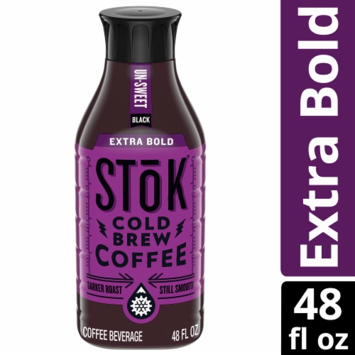 Stok® Extra Bold Un-Sweet Black Cold Brew Iced Coffee