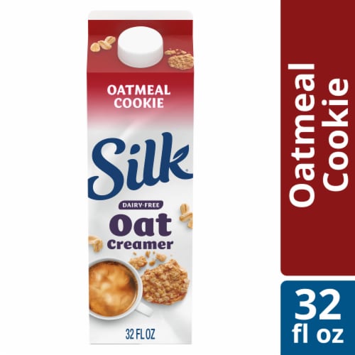 Silk® The Oatmeal Cookie One Dairy-Free Oat Creamer Perspective: front