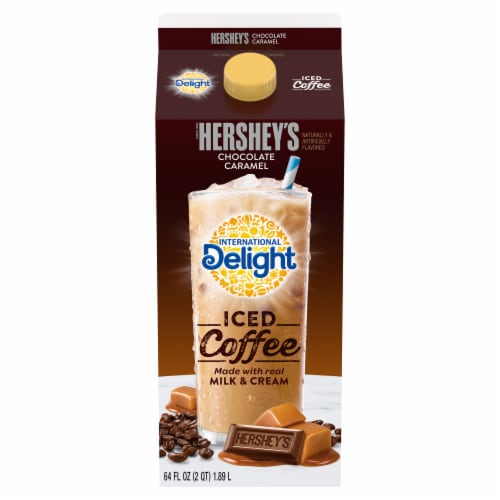 International Delight Hershey S Chocolate Caramel Iced Coffee 64 Oz City Market