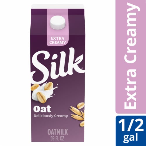 Silk® Extra Creamy Oatmilk Perspective: front