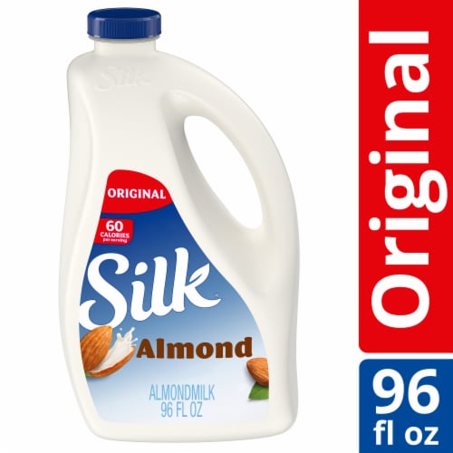Silk Dairy Free Original Almond Milk Perspective: front