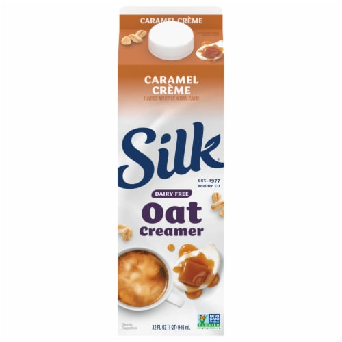 Silk® Caramel Creme Oat Creamer Case Perspective: front
