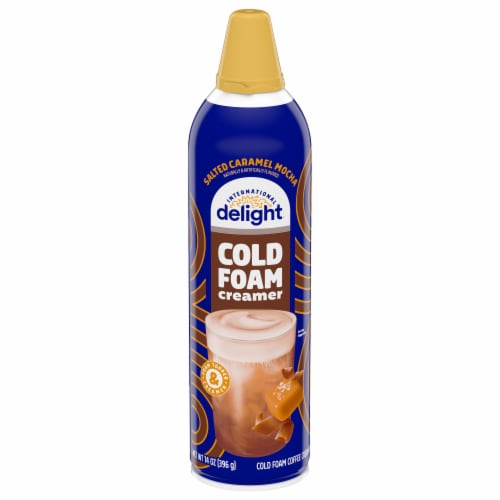 International Delight® Salted Caramel Mocha Cold Foam Creamer Perspective: front