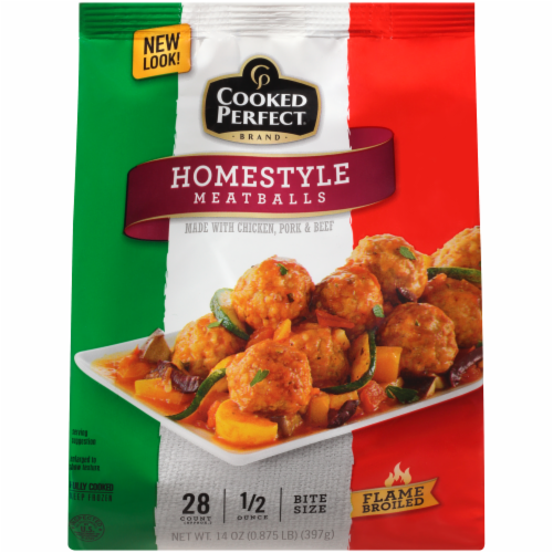Cooked Perfect Homestyle Meatballs, 14 oz King Soopers