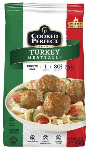 Cooked Perfect® Turkey Meatball