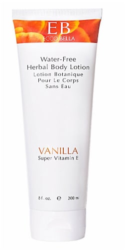 Ecco Bella Herbal Vanilla Body Lotion Perspective: front