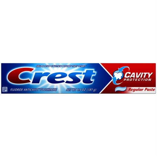 Crest Cavity Protection Toothpaste Perspective: front