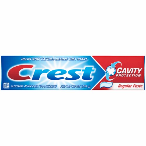 Crest Cavity Protection Toothpaste Perspective: front