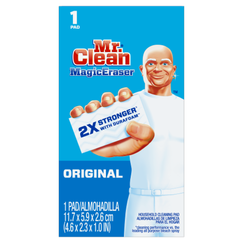 Mr. Clean Magic Eraser Original Household Cleaning Pad Perspective: front