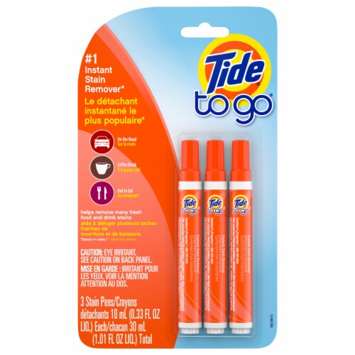 Tide To Go Instant Stain Remover, 3 ct - Kroger