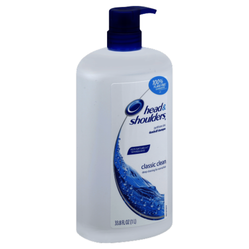 Head & Shoulders Classic Clean Shampoo Perspective: front