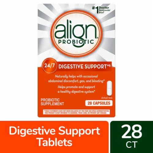 Align Daily Probiotic Capsule Perspective: front