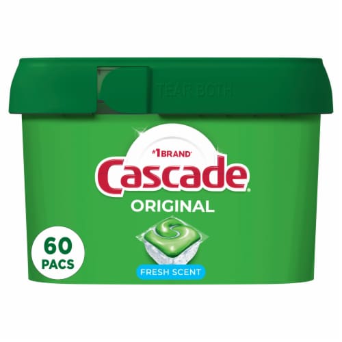 Cascade® Dishwasher Detergent ActionPacs Fresh Scent Perspective: front