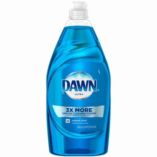 Dawn Ultra Original Scent Dishwashing Liquid Perspective: front