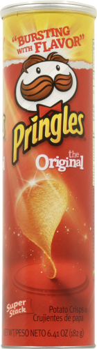 Pringles Original Potato Crisps Perspective: front