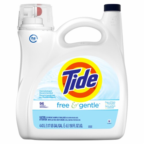 Tide Free & Gentle Powder Laundry Detergent Perspective: front