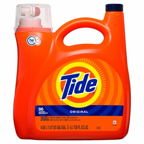 Tide Original Scent Liquid Laundry Detergent Perspective: front