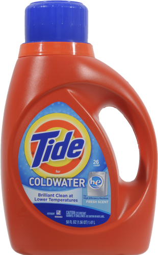 Cold water laundry shop detergent
