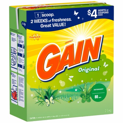 Ultra Gain Original Liquid Laundry Detergent Perspective: front