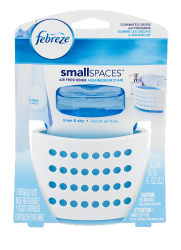 Febreze  Small Spaces Linen & Sky Air Freshener Starter Kit Perspective: front