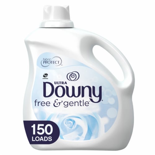 Downy Ultra Free & Gentle Liquid Fabric Conditioner Fabric Softener Perspective: front
