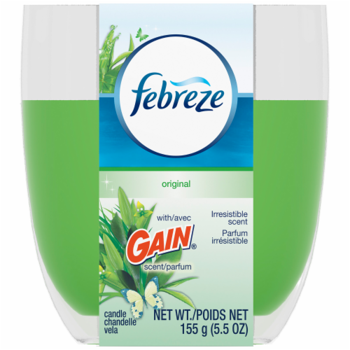 Febreze Original Gain Scented Candle Perspective: front
