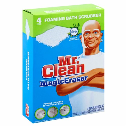 Mr. Clean Magic Eraser Foaming Cleanser Pads Perspective: front