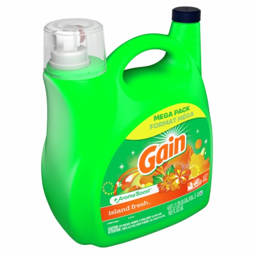 Gain Island Fresh Liquid Laundry Detergent Perspective: front