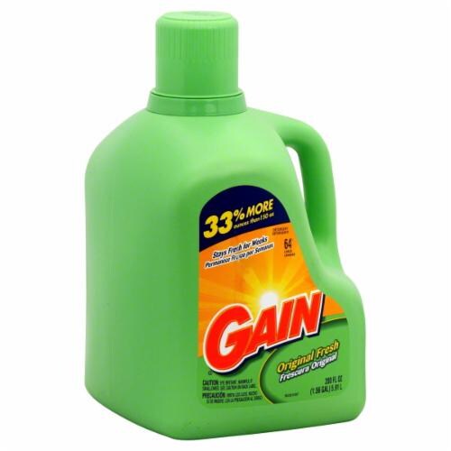 Gain Original Fresh Liquid Detergent Perspective: front