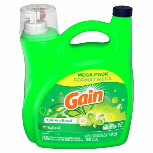 Gain Original Scent Liquid Laundry Detergent, 165 fl oz - Kroger