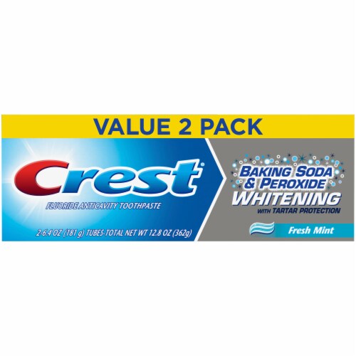 Crest Baking Soda Peroxide Whitening Toothpaste 12.8 oz Kroger