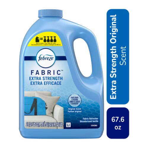 Febreze Odor-Fighting Fabric Refresher Extra Strength Original Refill, 67.6  fl oz - Fry's Food Stores