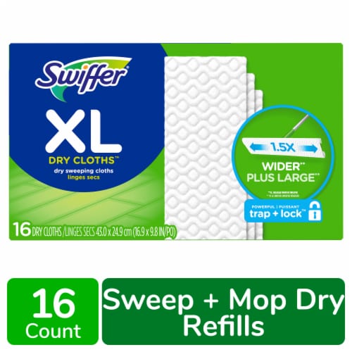 Swiffer Sweeper X-Large Wet Mopping Pad Open Window Fresh Scent