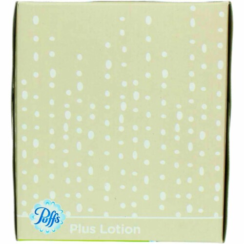 Puffs Plus Lotion Facial Tissues, Cube, 56 Ct Perspective: front
