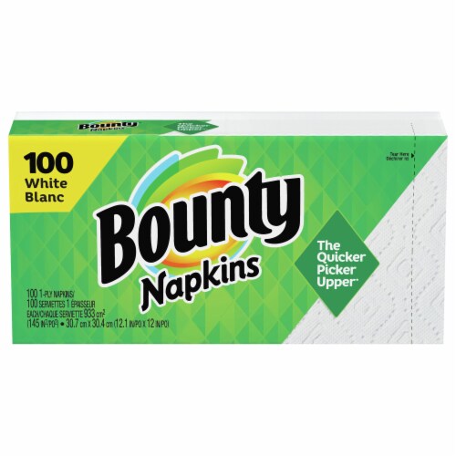 Bounty Paper Napkins Perspective: front