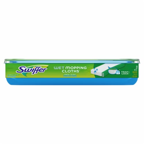 Swiffer Sweeper Wet Mopping Cloths with Gain Scent, 12 ct - Fry's Food  Stores