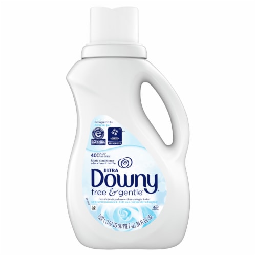 Downy® Ultra Free & Gentle Fabric Softener Perspective: front