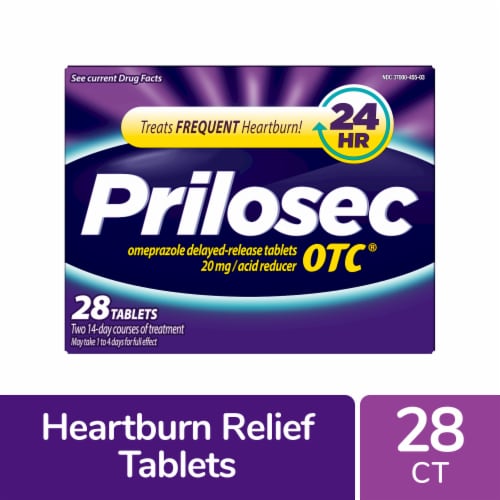 Prilosec OTC Heartburn Relief Perspective: front