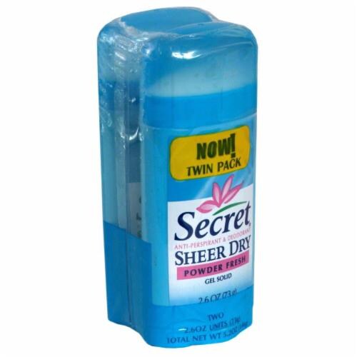 Secret Sheer Dry Powder Fresh Deodorant Perspective: front