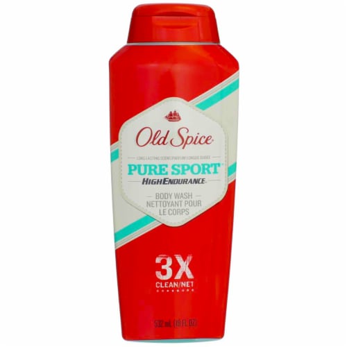Old Spice High Endurance Pure Sport Body Wash Perspective: front