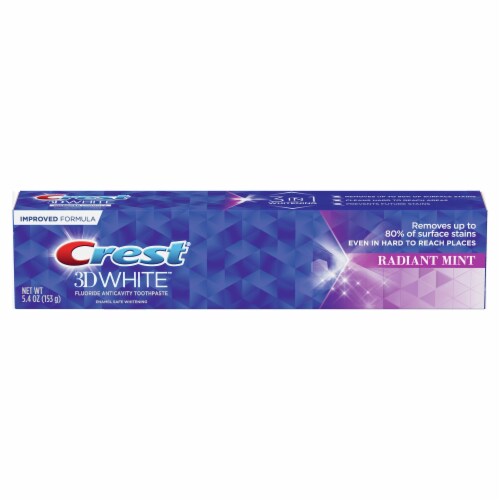 Crest radiant mint shop toothpaste