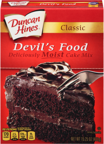 Duncan Hines Devil's Food Cake Mix Perspective: front