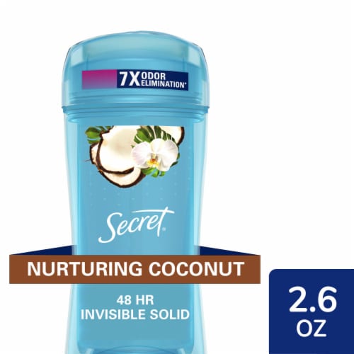 Secret for Women Antiperspirant Deodorant Invisible Solid Coconut Scent Perspective: front